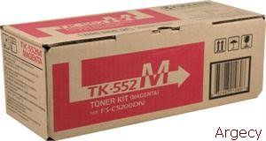 Kyocera Mita Genuine OEM TK552M (TK-552M) Magenta Toner Cartridge (6K YLD)