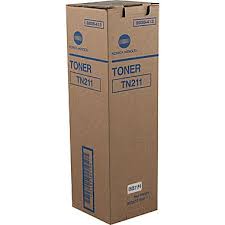 Konica Minolta Genuine OEM 8938413 (8938-413) TN211 (TN-211) Black Toner Cartridge (17.5K YLD)