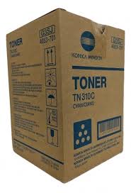 Konica Minolta Genuine OEM 4053701 (4053-701) TN310C (TN-310C) Cyan Laser Toner Cartridge (11.5K YLD)