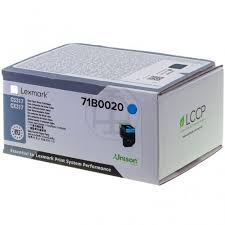 71B0020 Lexmark  CS/CX317 Cyan 2.3K Toner Cartridge