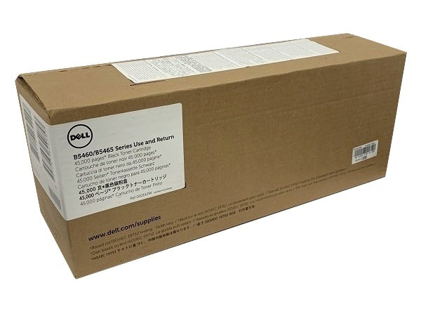 Dell Genuine OEM J1X2W (332-2915) Extra High Yield Black Toner Cartridge Use & Return (45K YLD)