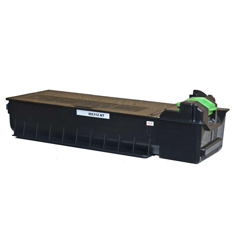 Sharp Genuine OEM MX312NT (MX-312NT) Black Toner Cartridge (25K YLD)