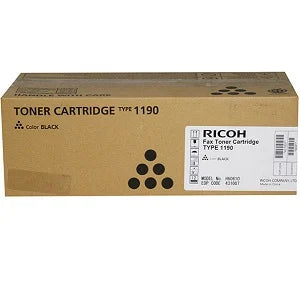 Ricoh Genuine OEM 431007 (TYPE 1190) Black Toner Cartridge (2.5K YLD)