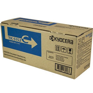 Kyocera Genuine OEM TK5152C (1T02NSCUS0) Cyan Toner Cartridge (10K YLD)