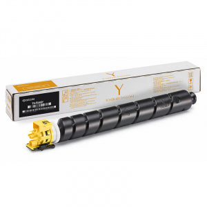 Kyocera Genuine OEM TK8527Y Yellow Toner Cartridge (15K YLD)