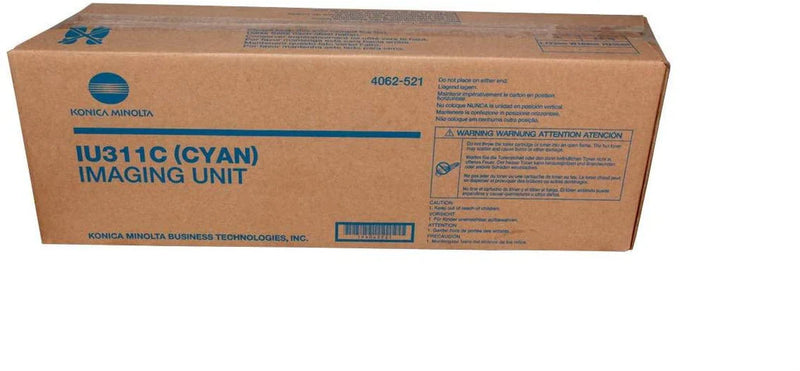 Konica Minolta Genuine OEM 4062521 (4062-521) IU311C (IU-311C) Cyan Image Unit (45K YLD)