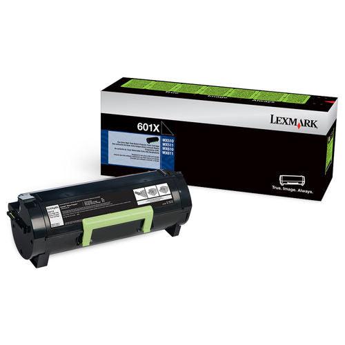Lexmark MX511 MX611 Black Toner Cartridge, Extra High Yield, Genuine OEM (60F1X00, 60F1X0E, 60F0X0G, 601X, 601XE)