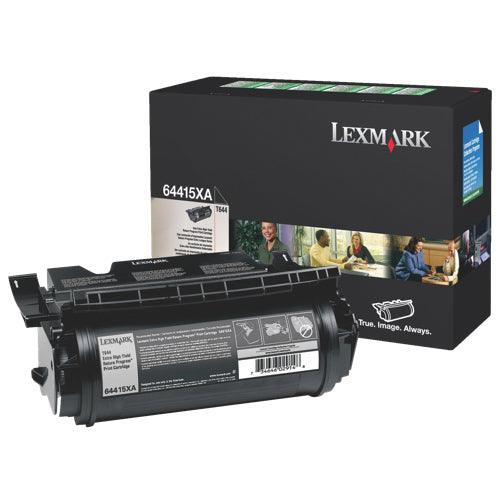 Lexmark T644 Black Toner Cartridge, Extra High Yield 32K, Genuine OEM (64415XA, 64435XA, 64475XA, 64404XA)