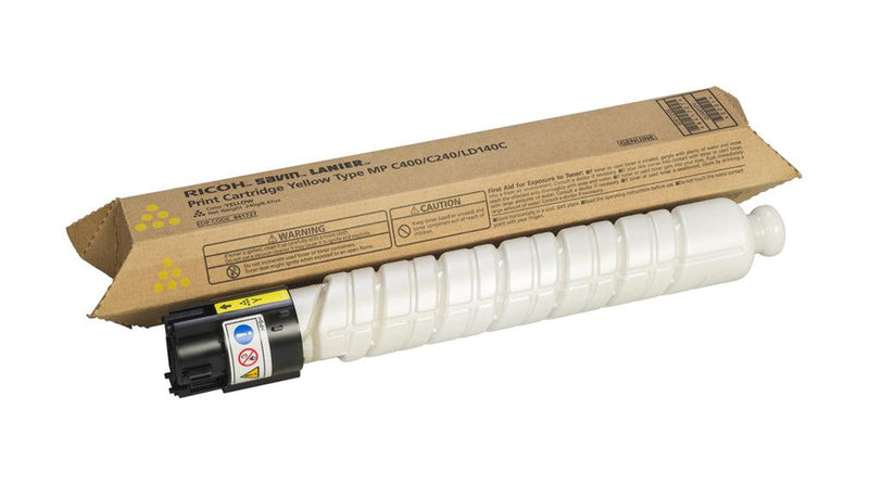 Ricoh Genuine OEM 841298 (841727) Yellow Toner Cartridge (10K YLD)