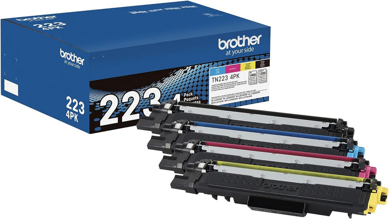 Brother TN223 Pack de 3 toners couleur (C/M/J) pour HL-L3210CW / L3270CDW