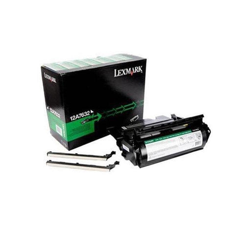 Lexmark T630 Black Toner Cartridge, High Yield, Genuine OEM (12A7632, 12A7468, 12A7360, 12A7362, 12A9685)