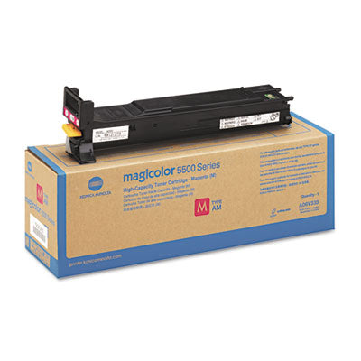 Konica Minolta Genuine OEM A06V333 High Capacity Magenta Toner Cartridge (12K YLD)