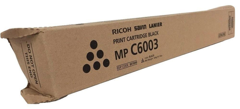 Ricoh C6003 Black Toner Cartridge, Genuine OEM