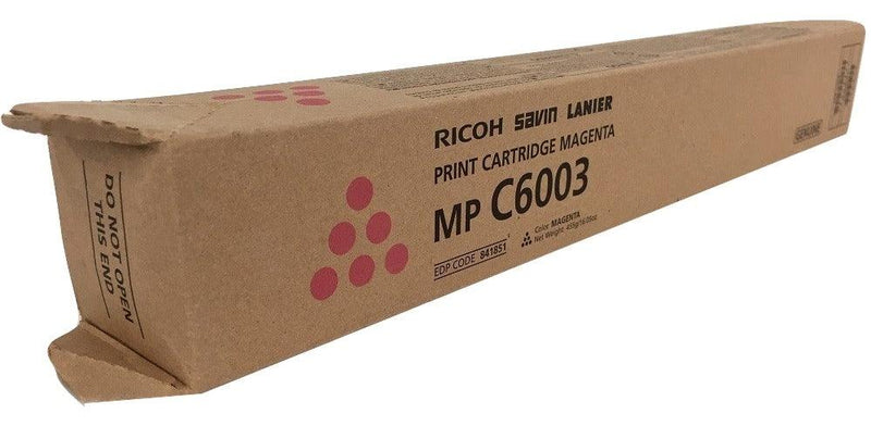 Ricoh C6003 Magenta Toner Cartridge, Genuine OEM