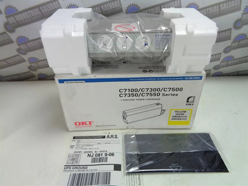41963001 C7350/C7300/C7550/C7500 YELLOW TONER CARTRIDGE "TYP