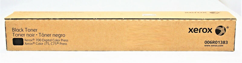 Xerox DocuColor 700 J75 Black Toner Cartridge,  Genuine OEM - toners.ca