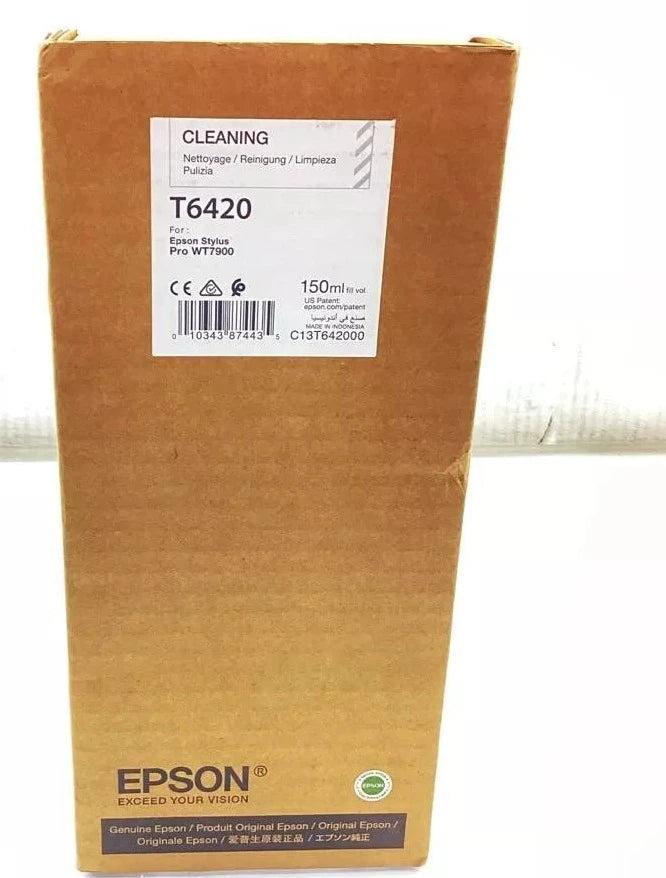 T642000 Epson Cleaning Cartridge 150ml for WT7900 PrinterT64