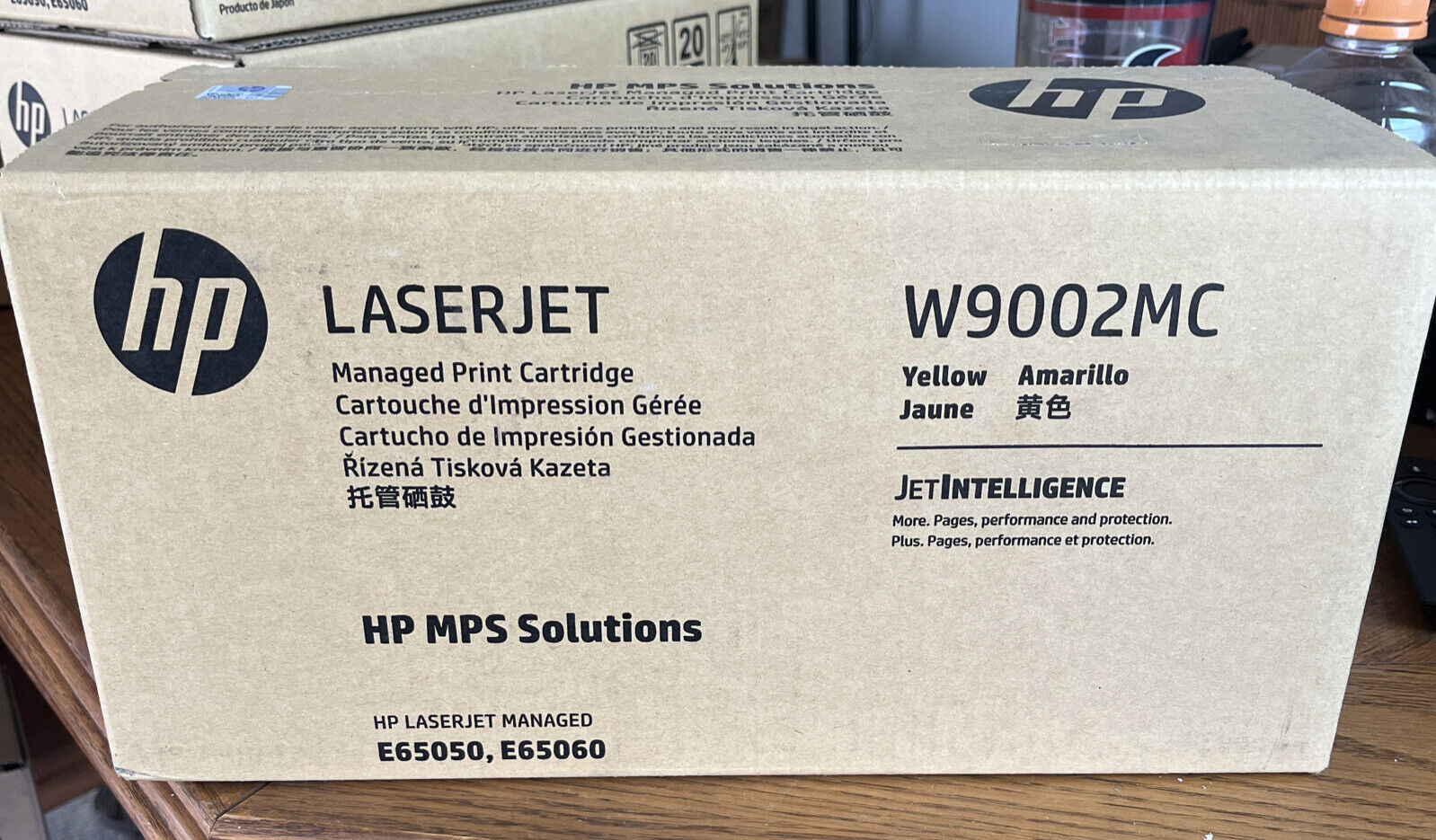 HP w9002mc E65050/E65060/E650150 Yellow Toner Cartridge, Genuine OEM - toners.ca