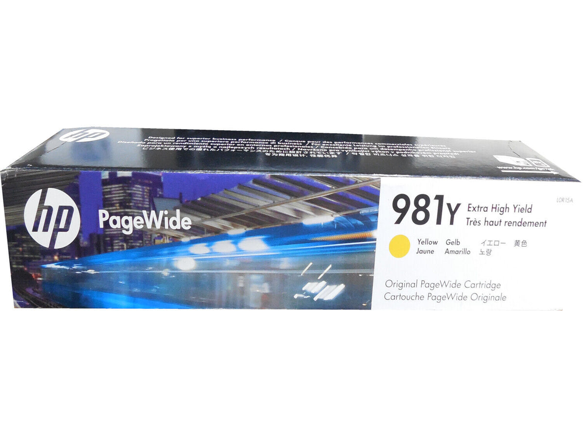 HP 981Y Yellow Original PageWide Crtg