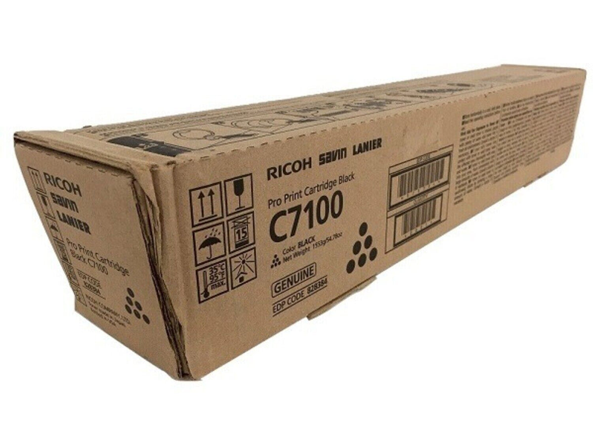 Ricoh Black Pro Print Ctg C7100 Bottle (45K YLD)