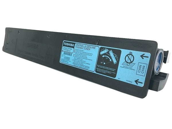 Toshiba Genuine OEM TFC55C Cyan Toner Cartridge (26.5K YLD)