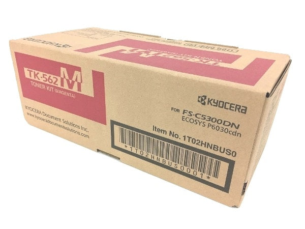 Kyocera Mita Genuine OEM TK562M (TK-562M / 1T02HNBUS0) Magenta Toner Cartridge (10K YLD)