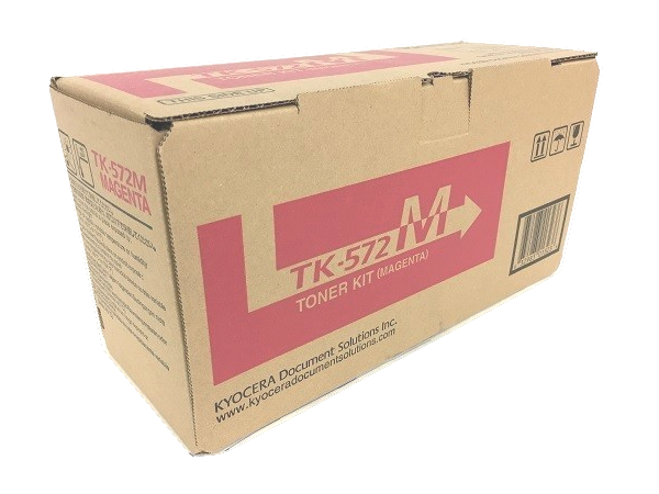 Kyocera Mita Genuine TK572M (TK-572M) Magenta Toner Cartridge aka 1T02HGBUS0 (12K YLD)