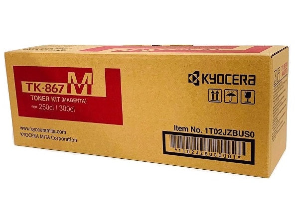 Copystar Genuine OEM TK869M (TK-869M) Magenta Toner Cartridge (12K YLD)