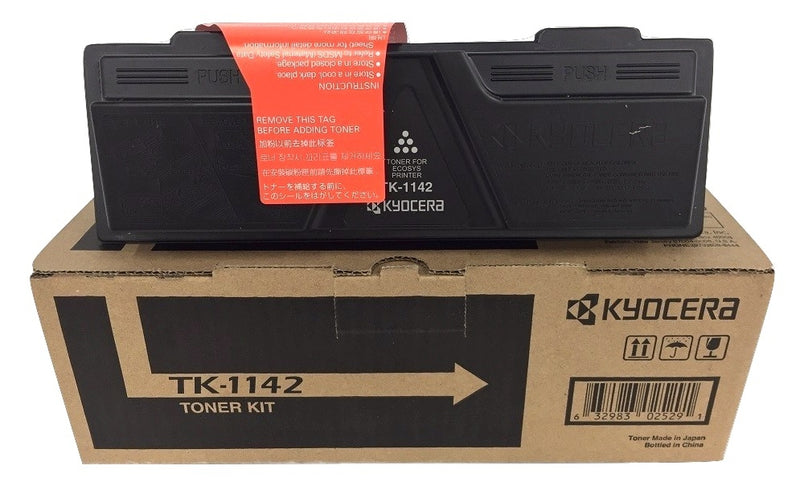 Kyocera Mita Genuine OEM TK1142 (TK-1142  1T02ML0US0) Black Toner Cartridge (7.2K YLD)