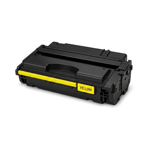 Yellow toner product illustration