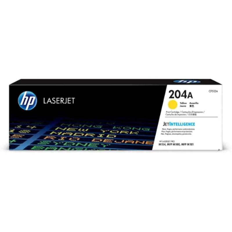 HP 204A Yellow LaserJet Toner Cartridge