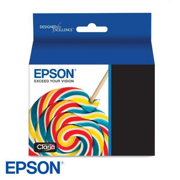 T502120-S Epson T502 Ink Bottle, Pigment Black, w/Sensor