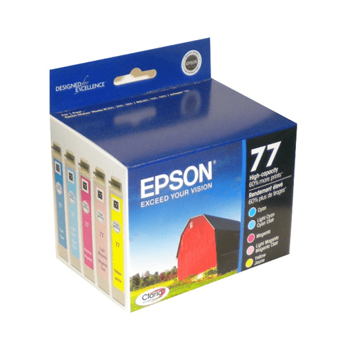 T077920S Epson High Capacity Ink Multi-pack (C/M/Y/LC/LM)