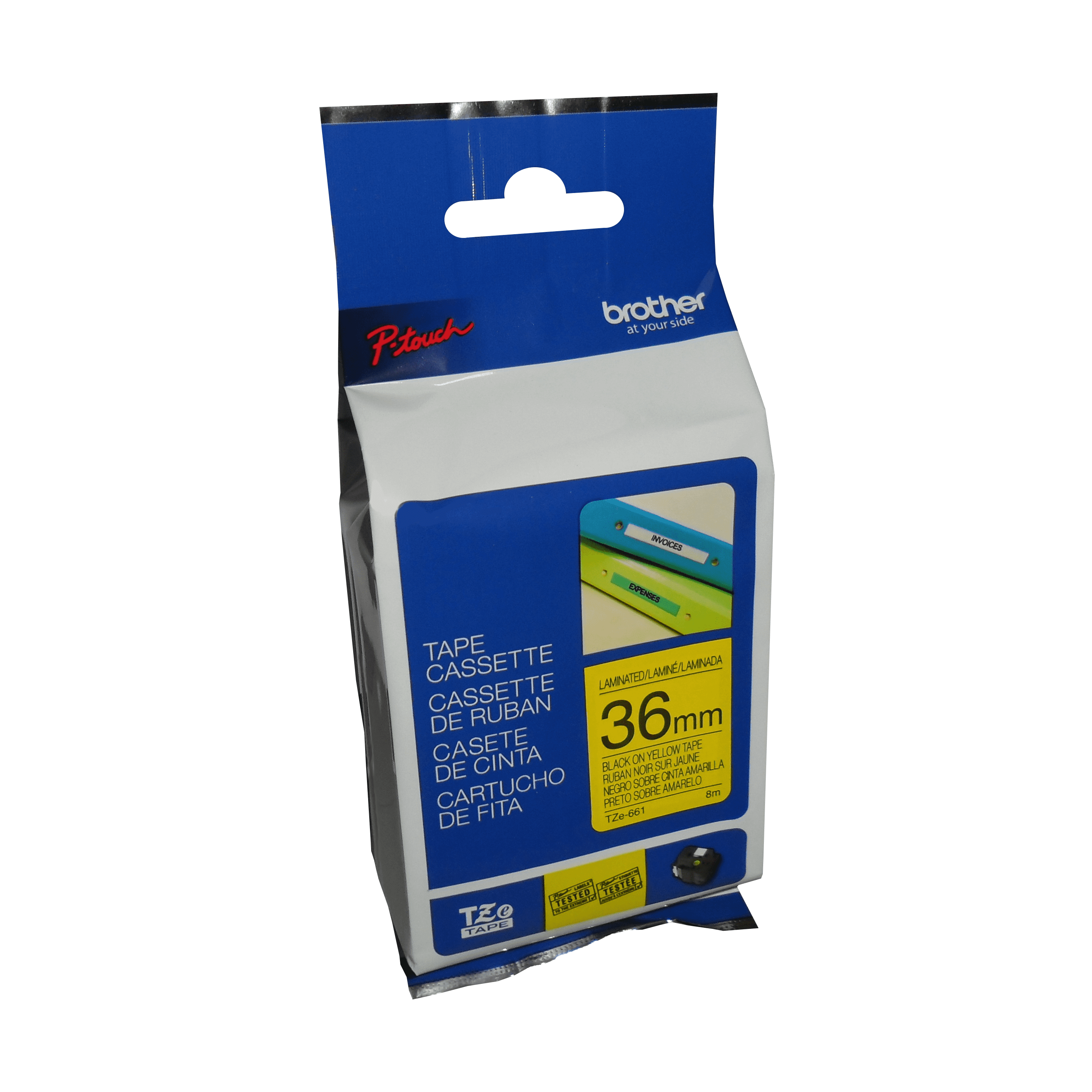 brother-genuine-tze661-black-on-yellow-laminated-tape-for-p-touch-label-makers-36-mm-wide-x-8-m-long  toners.ca