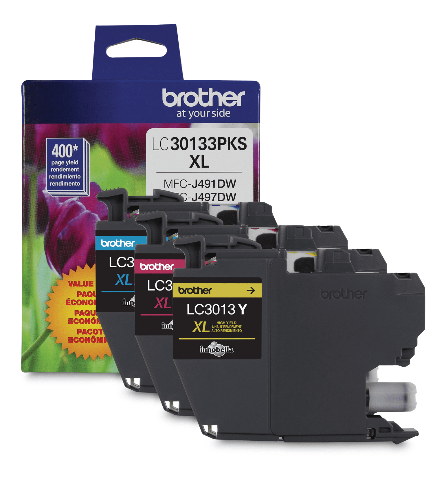 brother-lc30133pks-colour-ink-cartridges-super-high-yield  toners.ca