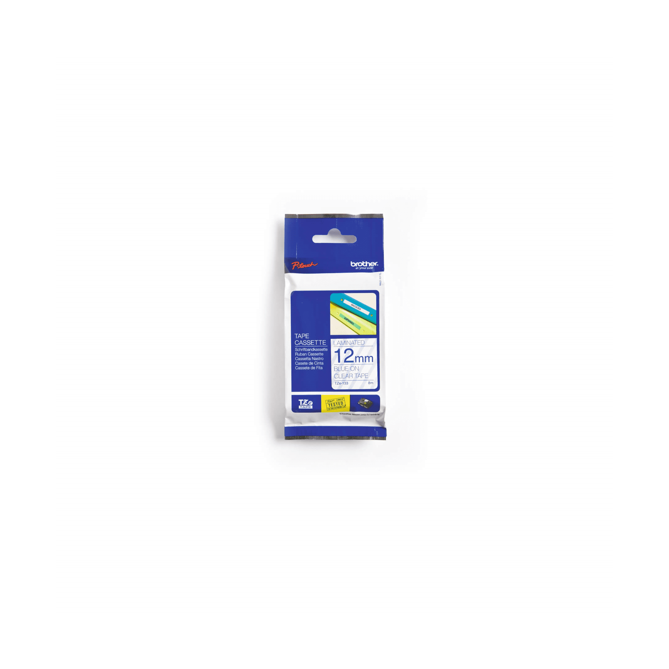 brother-genuine-tze133-blue-on-clear-laminated-tape-for-p-touch-label-makers-12-mm-wide-x-8-m-long  toners.ca