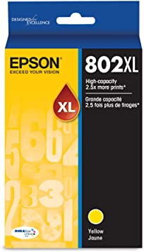 T802XL420-S Epson 802XL HC Yellow Original Ink Cartridge