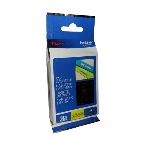 Brother Genuine TZe334 Gold on Black Laminated Tape for P-touch Label Makers, 12 mm wide x 8 m long