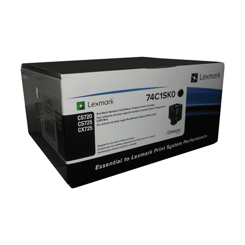 Lexmark CS720,CS/CX725 Black 7K Toner Cartridge