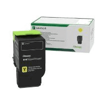 Lexmark CS/CX421, 52x, 62x Yellow   5K Toner Cartridge Part no.: 78C1XY0  toners.ca