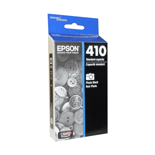 T410120S Epson 410 Photo Black Original Ink Cartridge