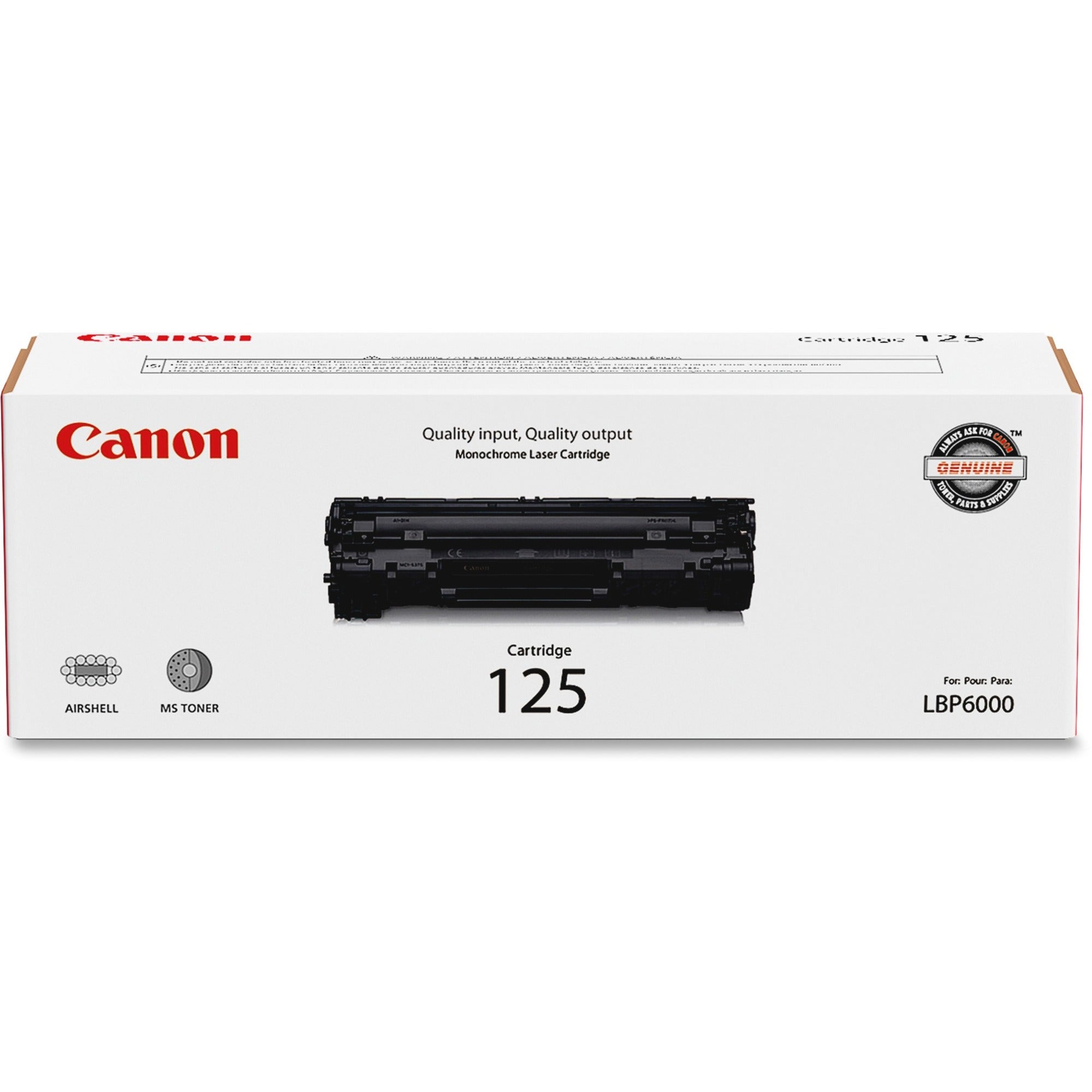 compatible with canon CRG-125 Black 3-pack toner cartridge - toners.ca