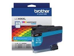 Brother Genuine LC406XLCS High-Yield Cyan Ink Cartridge