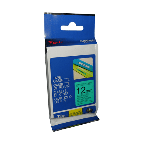 brother-genuine-tze731-black-on-green-laminated-tape-for-p-touch-label-makers-12-mm-wide-x-8-m-long