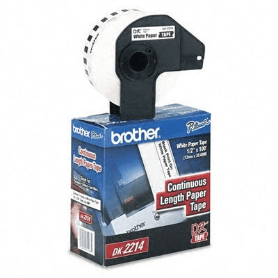 brother-dk-2214-black-white-continuous-length-paper-tape-0-47-x-100-12-mm-x-30-4-m  toners.ca