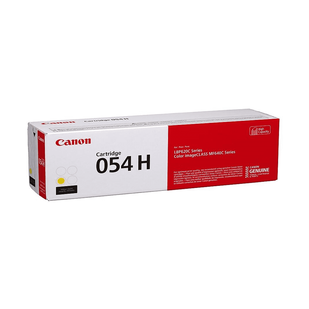 Canon 054 Yellow Cartridge, High Yield SKU 3025C001