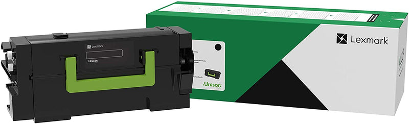 Lexmark MS821 Black Toner Cartridge, High Yield 15K, Genuine OEM (58D1H00)