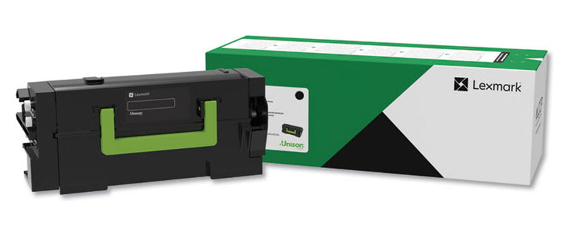 Lexmark MS823 Black Toner Cartridge, Extra High Yield 35K, Genuine OEM (58D1X0E)