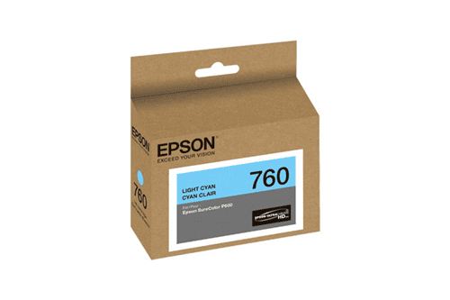 T760520 Epson 760HD Light Cyan Original Ink Cartridge