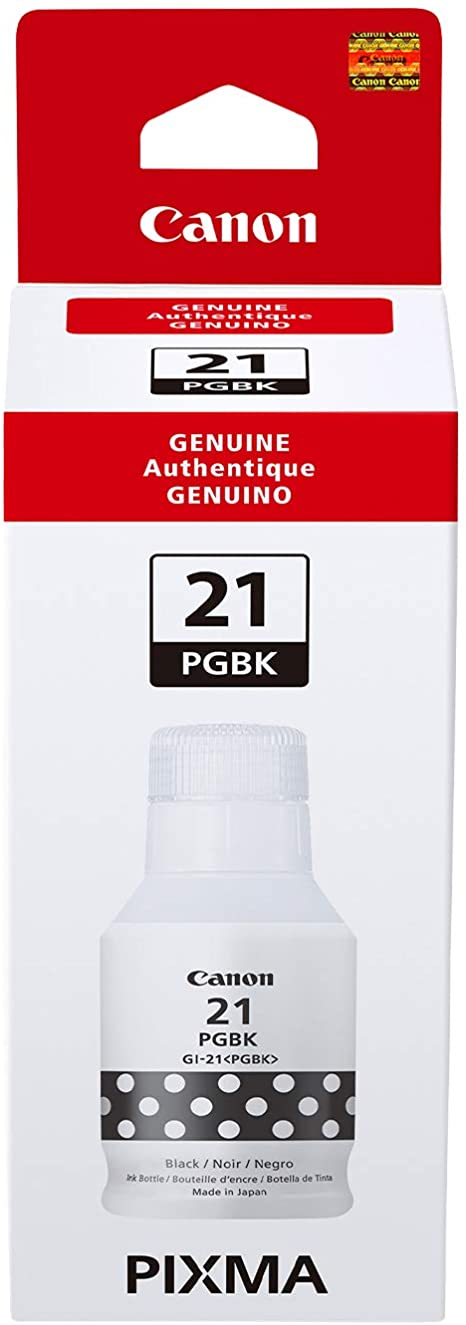 GI-21 Pigment Black Ink Bottle